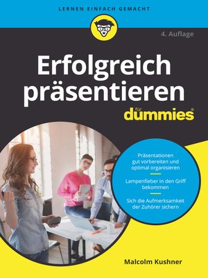 cover image of Erfolgreich pr&auml;sentieren f&uuml;r Dummies